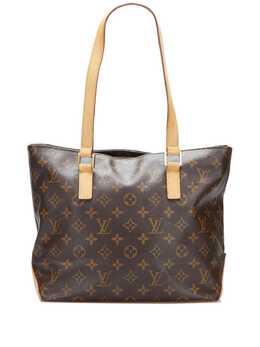 Louis Vuitton Pre-Owned: Коричневая сумка-шоппер 