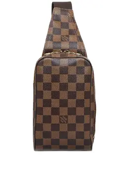 Louis Vuitton Pre-Owned: Коричневая сумка через плечо 