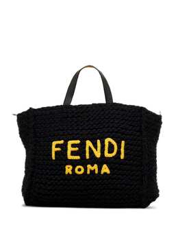 Fendi Pre-Owned: Чёрная сумка 