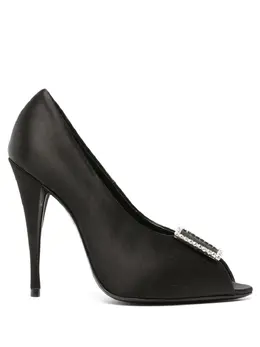 Saint Laurent: Чёрные туфли 
