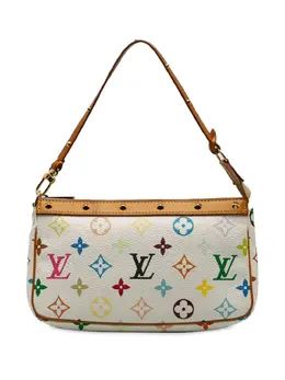 Louis Vuitton Pre-Owned: Белый клатч