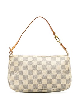 Louis Vuitton Pre-Owned: Белый клатч 