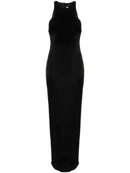 Saint Laurent: Платье без рукава 
