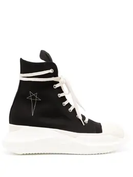 Rick Owens DRKSHDW: Чёрные кроссовки 