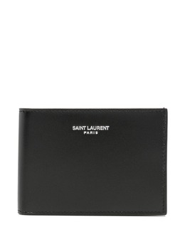 Saint Laurent: Чёрный кошелёк 