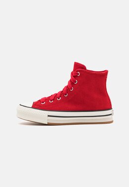 Converse: Красные кроссовки  Chuck Taylor All Star Lift