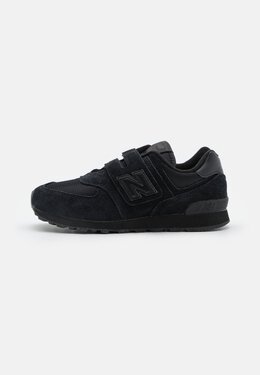 New Balance: Чёрные кроссовки  574