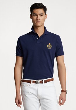 Polo Ralph Lauren: Синяя рубашка 