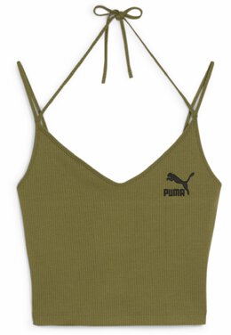 PUMA: Зелёный топ 