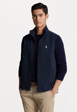 Polo Ralph Lauren: Синий жилет 