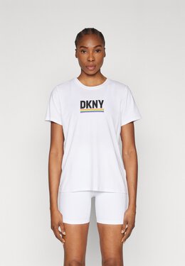 DKNY: Футболка с принтом 