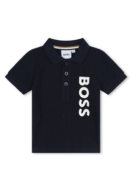 Boss Kidswear: Синяя рубашка 