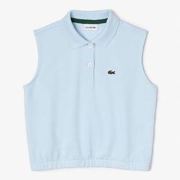 Lacoste: Голубое поло