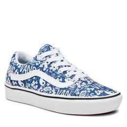 Vans: Голубые кроссовки ComfyCush