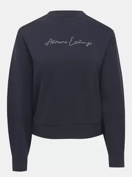 Armani Exchange: Тёмный свитшот 