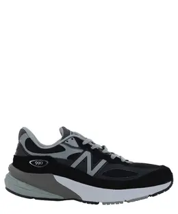 New Balance: Чёрные кроссовки 
