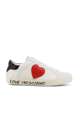 LOVE MOSCHINO: Белые кроссовки 