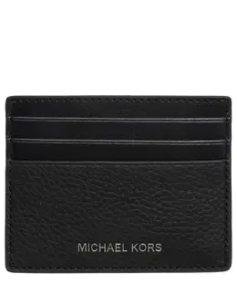 Michael Kors: Чёрный картхолдер  Hudson