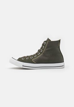 Converse: Зелёные кроссовки  Chuck Taylor All Star