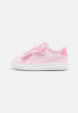 PUMA: Розовые кроссовки  Smash