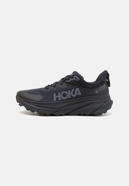 HOKA: Чёрные кроссовки 