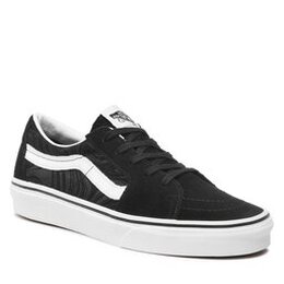 Vans: Чёрные кроссовки Sk8 Low