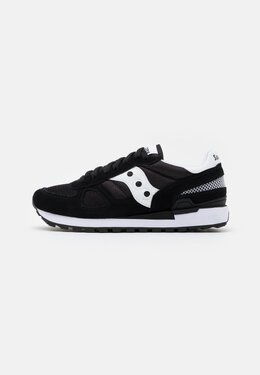 Saucony: Чёрные кроссовки  Shadow Originals