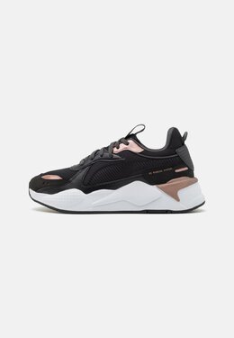 PUMA: Чёрные кроссовки  RS-X