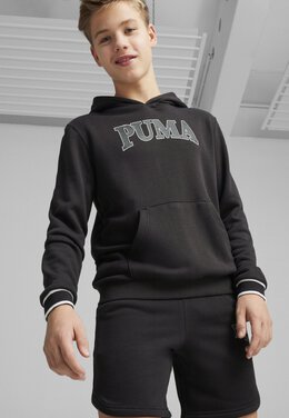 PUMA: Чёрная толстовка 