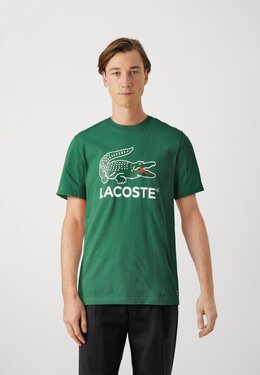 Lacoste: Футболка с принтом 