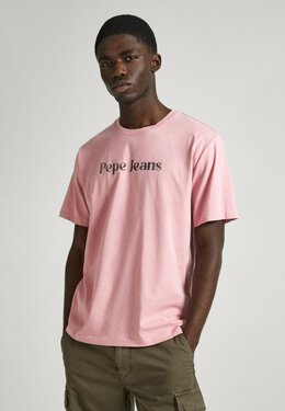 Pepe Jeans: Футболка с принтом 