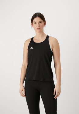 ADIDAS PERFORMANCE: Чёрный топ 