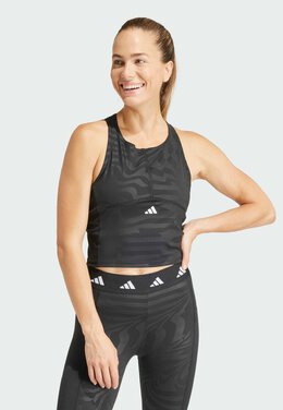 ADIDAS PERFORMANCE: Топ с принтом 