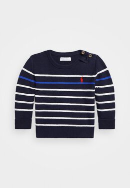 Polo Ralph Lauren: Синий свитер 