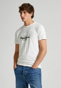 Pepe Jeans: Футболка с принтом 