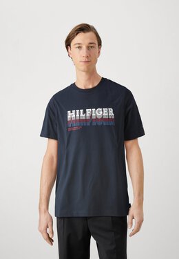 Tommy Hilfiger: Футболка с принтом 