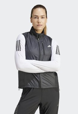 ADIDAS PERFORMANCE: Чёрный жилет 