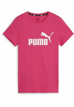 PUMA: Футболка  Essentials с принтом