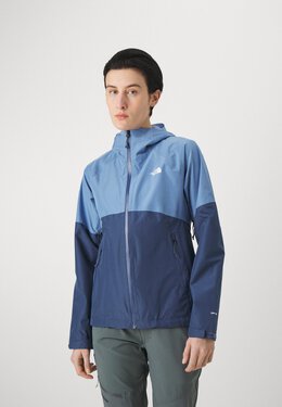 The North Face: Голубая куртка 