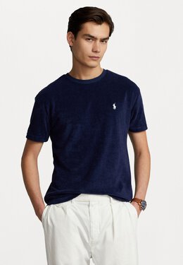 Polo Ralph Lauren: Синяя футболка 