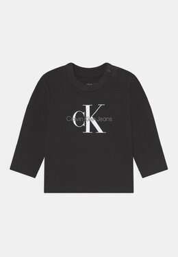 Calvin Klein Jeans: Чёрный топ 