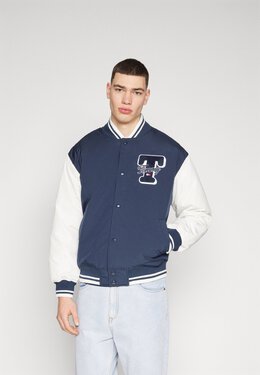 Tommy Jeans: Тёмная куртка 