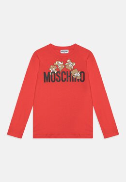 Moschino: Красный топ 