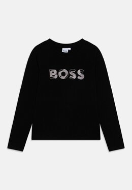 Boss Kidswear: Чёрный топ 