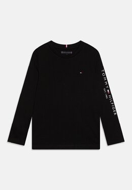 Tommy Hilfiger: Чёрный топ  Essential