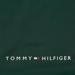 Tommy Hilfiger: Зелёная сумка Reporter