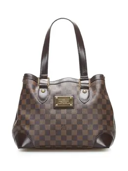 Louis Vuitton Pre-Owned: Коричневая сумка-шоппер 