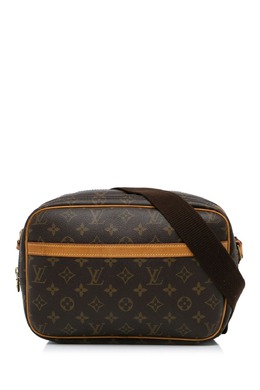 Louis Vuitton Pre-Owned: Коричневая сумка через плечо