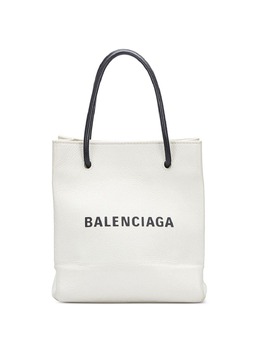 Balenciaga Pre-Owned: Белая сумка-шоппер