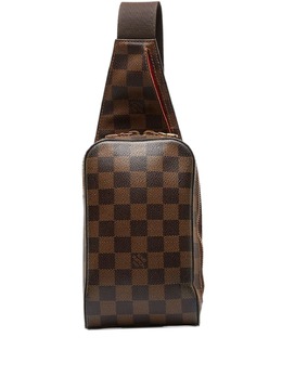 Louis Vuitton Pre-Owned: Коричневая сумка через плечо